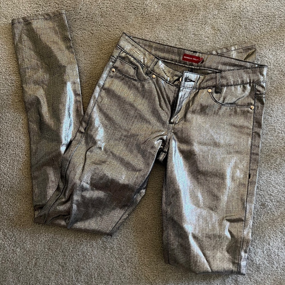 Metallic Pants